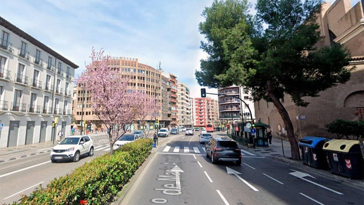 El paseo María Agustín es el escenario elegido para la meta. Foto: Google Maps