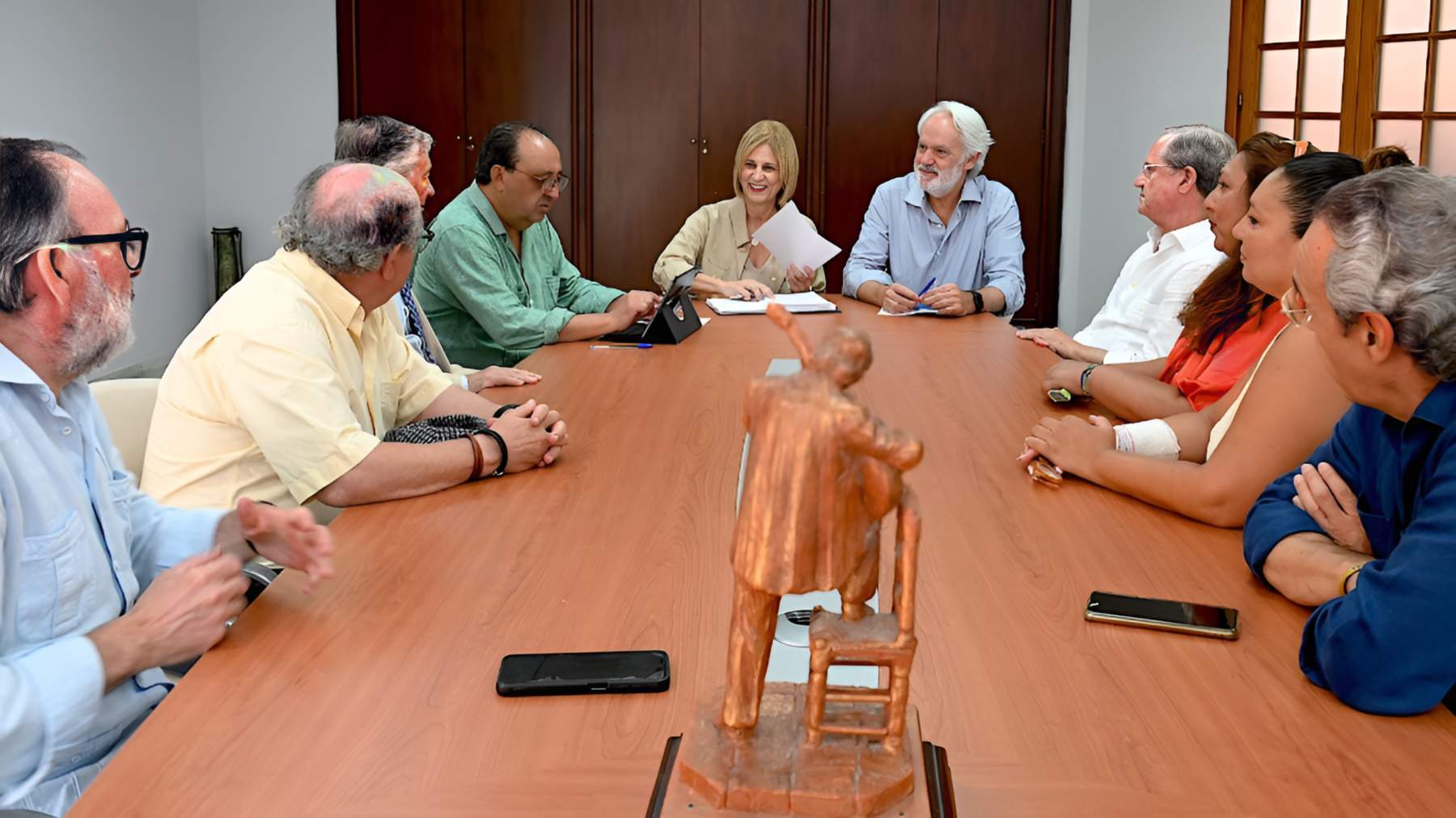 El imaginero Fernando Aguado realizará un monumento en bronce a 'Parrilla de Jerez'