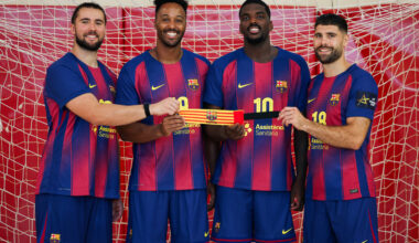 Luís Frade entra en el cuarteto de capitanes del Barça