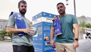 Edu Agulló y Sergio Carballeira, una vida con el Teucro en el corazón