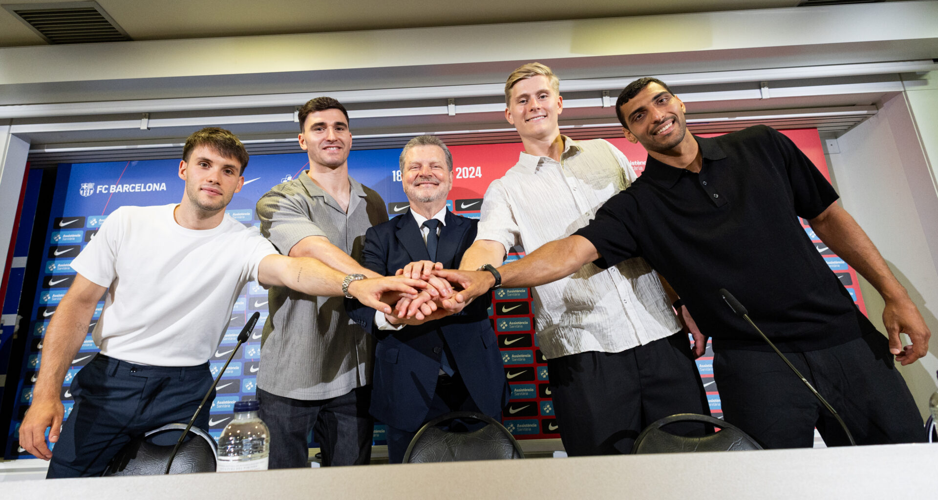 Máxima ambición de los nuevos fichajes del Barça de balonmano