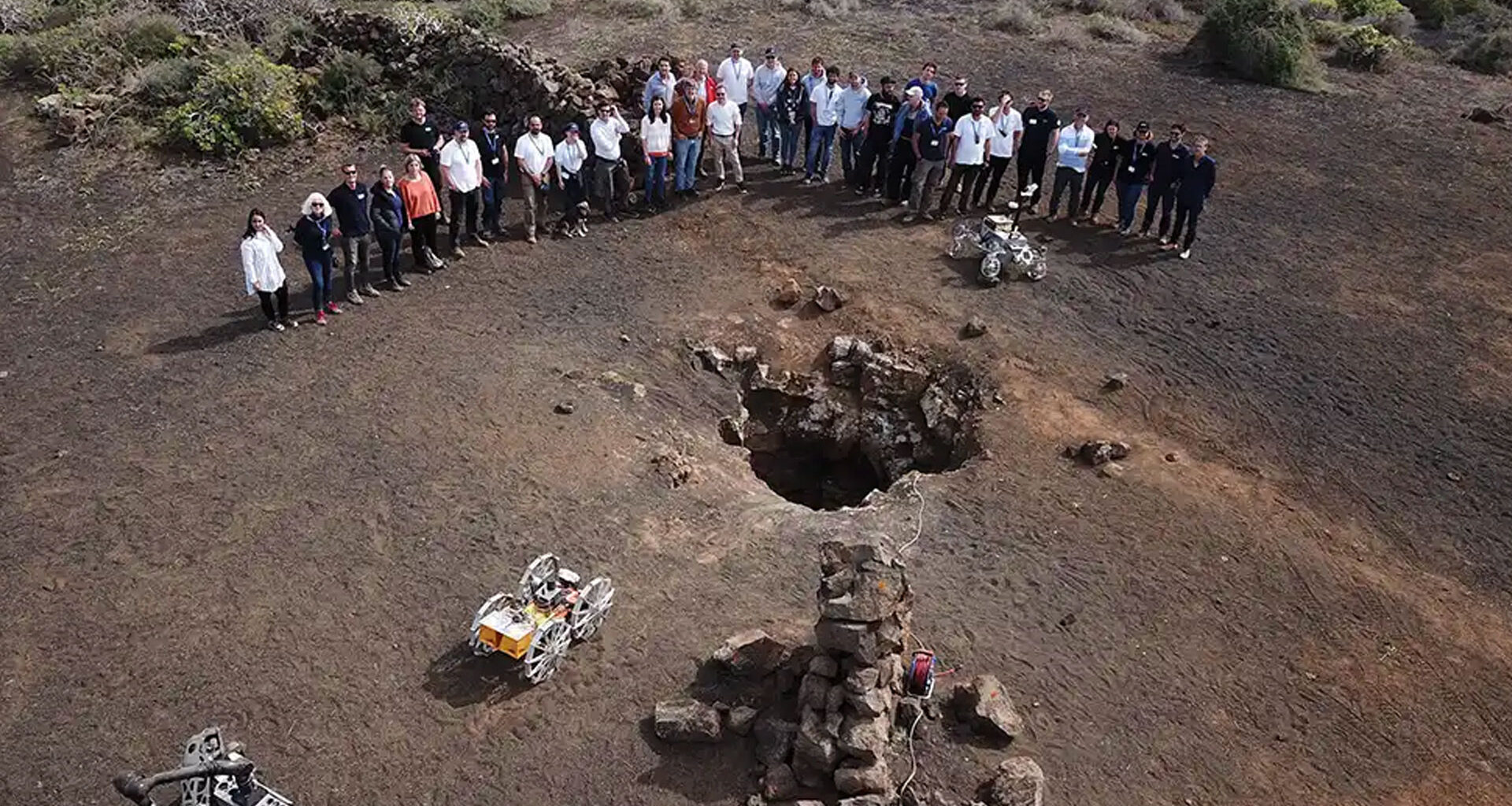 Investigadores malagueños comprueban la viabilidad de vivir en túneles de lava en otros planetas