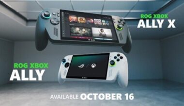 Xbox anuncia la fecha de lanzamiento de las portátiles ROG Xbox Ally