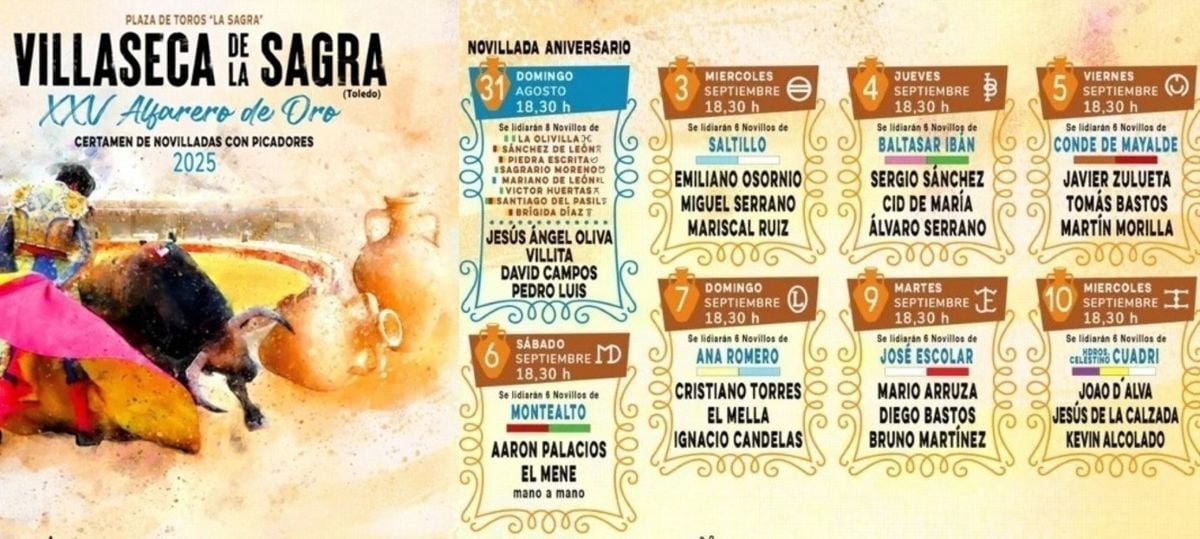 Alfarero de Oro 2025