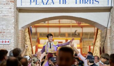 Samuel Navalón triunfa con dos orejas y puerta grande en la Corrida de Beneficencia de Ciudad Real