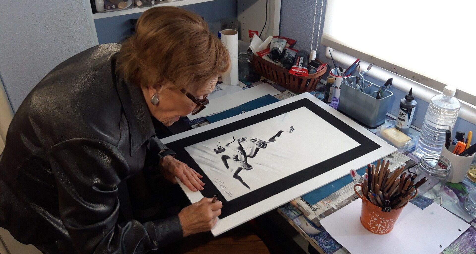 Una fotografía de Mary Quintero, pieza del mes del Museo da Terra de Melide