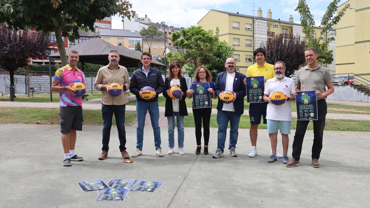 El torneo de baloncesto 3x3 Noite Meiga del CB Sarria arranca este viernes