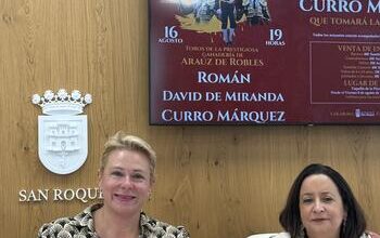 Mayores, invitados por el Ayuntamiento de San Roque a la corrida de toros de la Feria Real