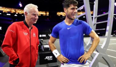 McEnroe lo tiene claro: «Carlos Alcaraz es el chico más talentoso que he visto en una pista»