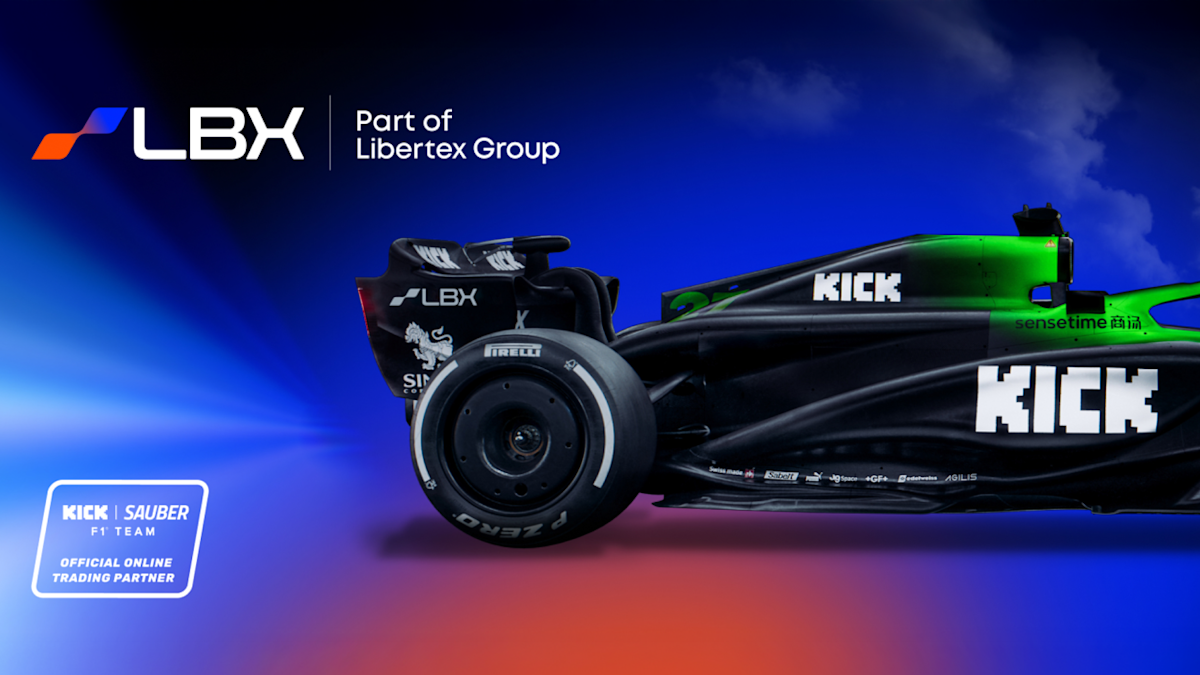 El bróker online LBX se incorpora a la parrilla de salida de la F1 con el equipo de KICK Sauber