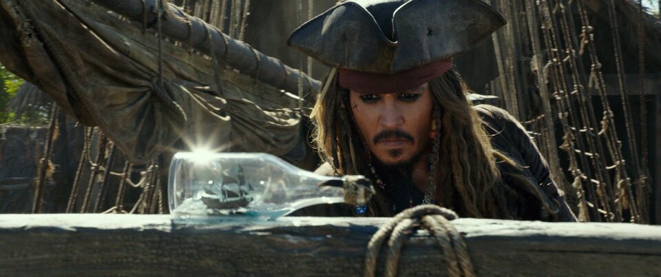 Johnny Depp ha protagonizado las cinco películas de la saga