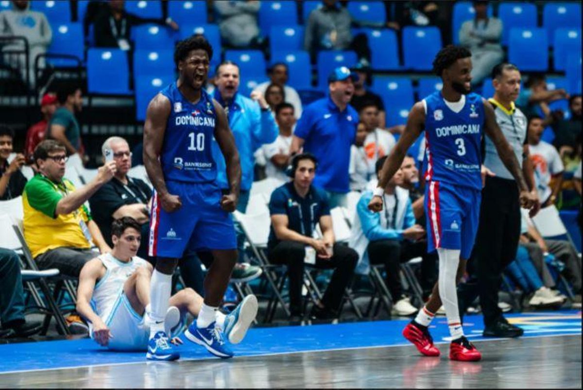 Jean Montero, en el partido de su reaparición en la AmeriCup
