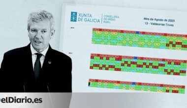 Los partes internos de los bomberos forestales gallegos que desmienten a Alfonso Rueda