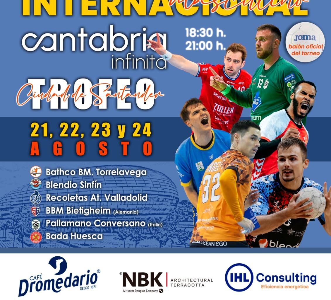 Los abonos para el TIC Cantabria Infinita – Trofeo Ciudad de Santander, a la venta el 13 de agosto
