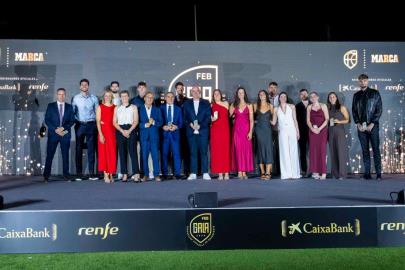 La VI Gala del Baloncesto Español brilla en el Hipódromo de la Zarzuela