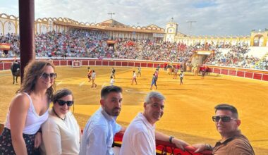 El delegado de la Junta acompaña a Añover de Tajo en su Feria de San Bartolomé