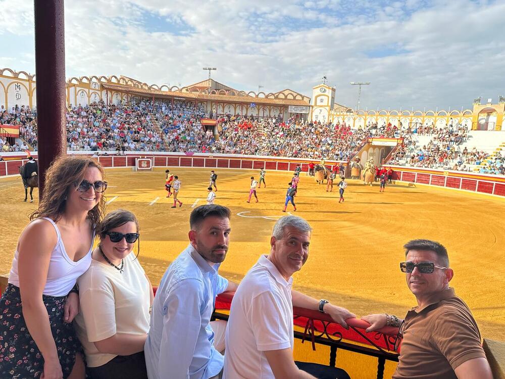 El delegado de la Junta acompaña a Añover de Tajo en su Feria de San Bartolomé