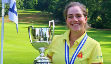 Paula Martín, campeona de Europa de golf