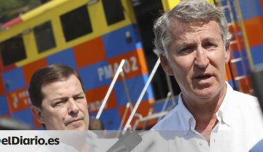 Feijóo acusa al Gobierno de "escatimar" medios contra los incendios