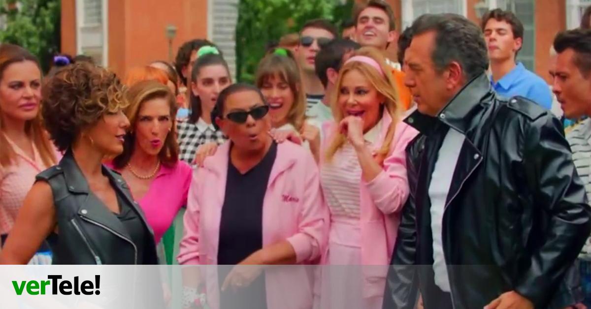'Y ahora Sonsoles' anuncia su vuelta de vacaciones al estilo 'Grease', con Ónega y Brasero como Sandy y Danny Zuko