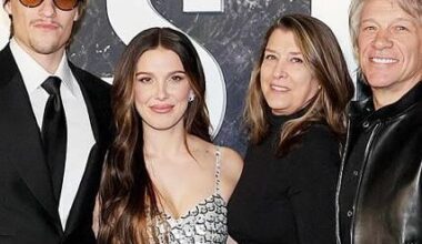 ¡Bon Jovi es abuelo! Hija de Millie Bobbie Brown y Jake Bongiovi es la primera nieta del rockero estadounidense | Gente | Entretenimiento