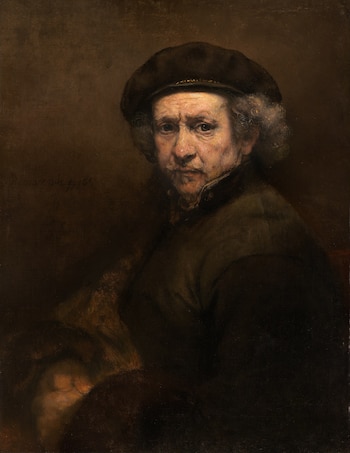 La firma de Rembrandt en