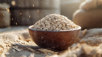 Remojar la avena mejora su