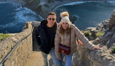 Nace la tercera hija de Ander Herrera e Isabel Collado