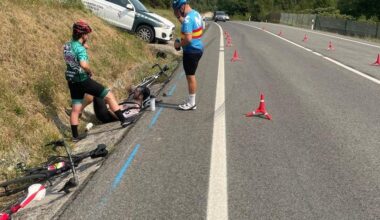 Herido leve un ciclista tras sufrir una caída en Esteribar