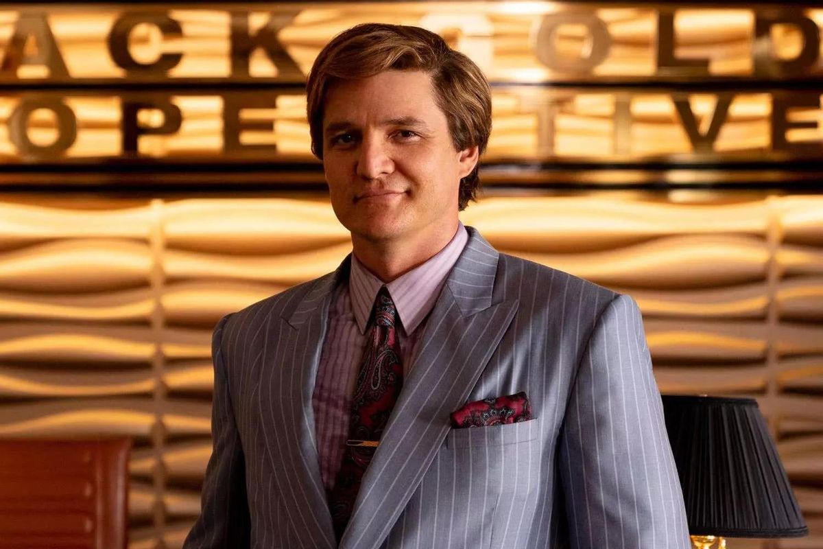 Pedro Pascal sin bigote en 'Wonder Woman 1989'