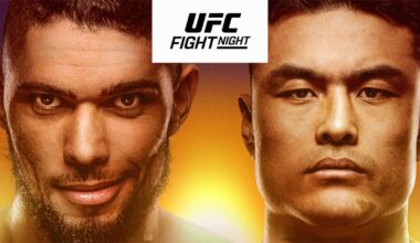 ¿Dónde ver Johnny Walker vs Zhang Mingyang, UFC Shanghai?