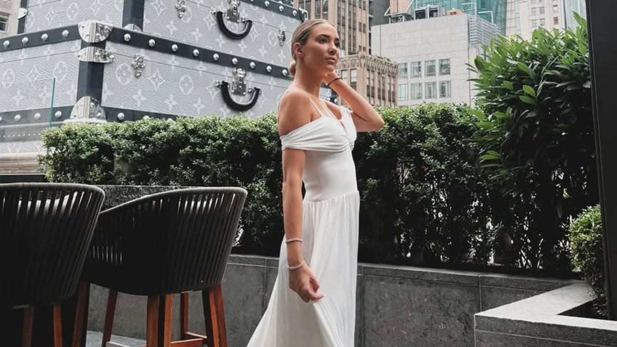 Alice Campello y el vestido blanco que muchos interpretan como una pista sobre su futuro con Morata