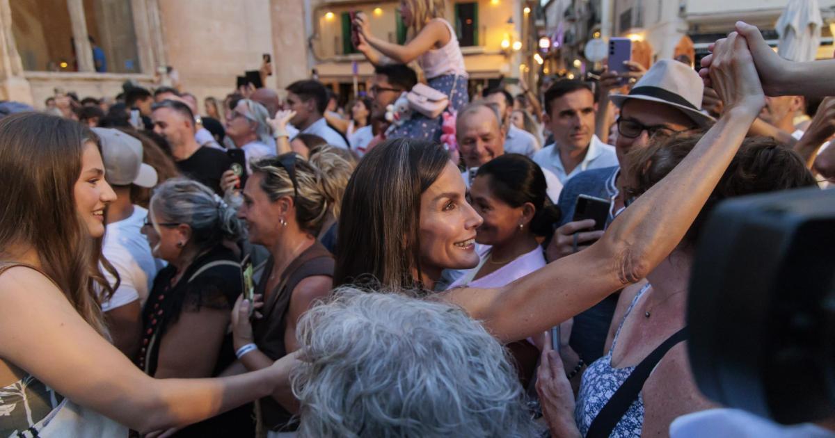 Pasión por Letizia en Palma