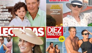 Bertín Osborne, la infanta Cristina, el Cordobés y Kate Middleton