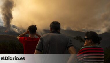Tres incendios sin control afectan a más de 1.500 hectáreas en la provincia de Ourense