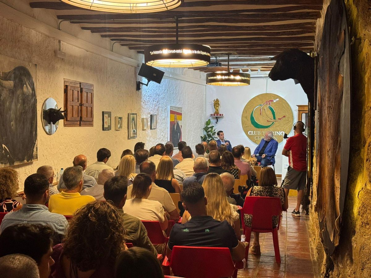 Durante la charla