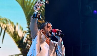 Latinos nominados a los MTV Video Music Awards: Bruno Mars, Shakira, Bad Bunny, Selena Gomez y más