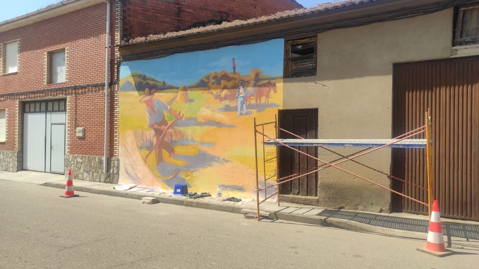Color mural