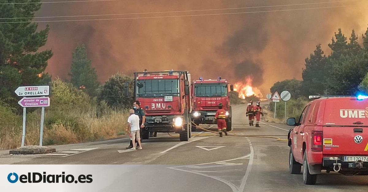 España, ante una sucesión de incendios devastadores: "Tenemos todos los ingredientes para el cóctel molotov" - elDiario.es