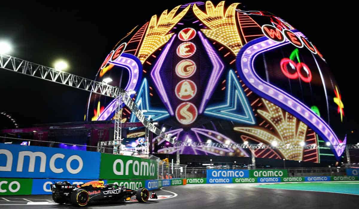 Desde su regreso al calendario de la Fórmula 1 en 2023, Las Vegas ha buscado afianzarse como uno de los espectáculos más importantes del automovilismo. Imagen: Cuenta oficial X @F1