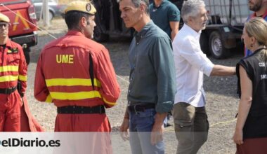 Sánchez visita la zona afectada por los incendios en Zamora