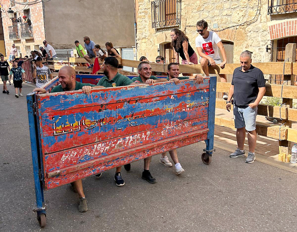 Emoción sin incidentes en los encierros de Torquemada