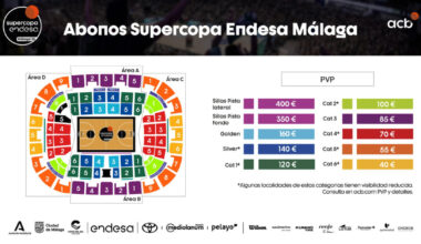 Los abonados del Unicaja tendrán preferencia para los abonos de la Supercopa Endesa / Web Oficial del Unicaja Baloncesto