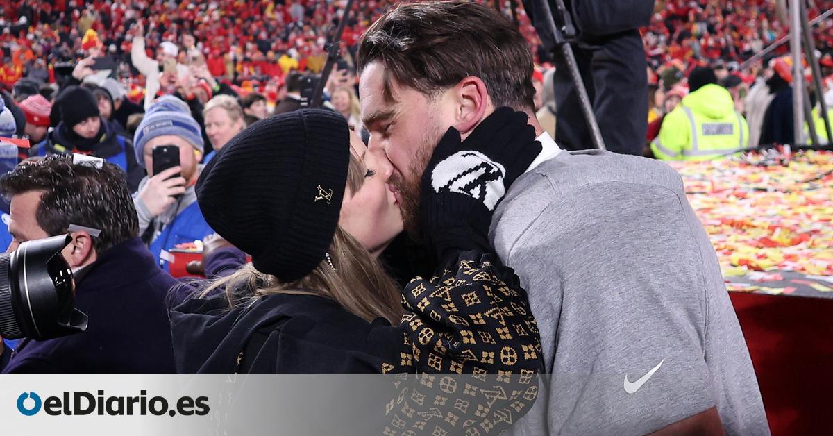 Taylor Swift anuncia su compromiso de matrimonio con Travis Kelce en redes sociales