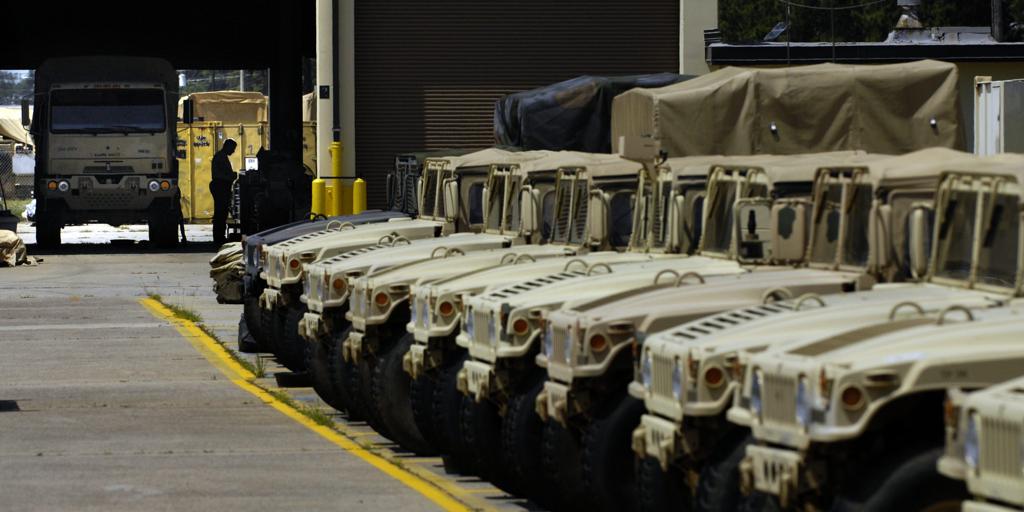 Cinco soldados heridos en una base militar estadounidense tras colarse un tirador