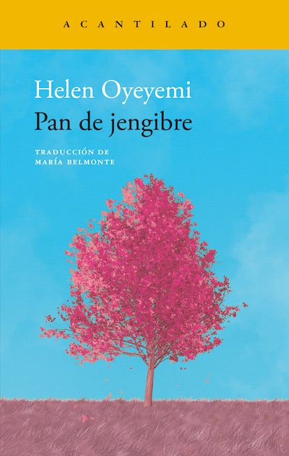 Portada de 'Pan de jengibre', de Helen Oyeyemi (Editorial Acantilado).