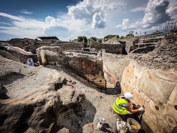 Los habitantes reutilizaron los muros