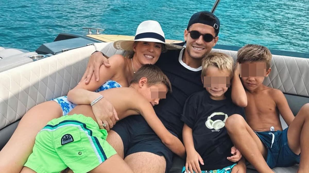 Álvaro Morata y Alice Campello, primeras imágenes en Italia con sus hijos tras su complicada etapa en Turquía