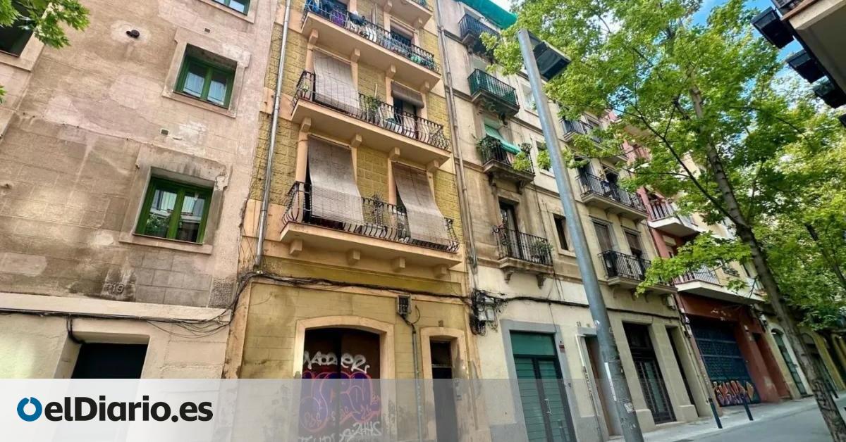 El Ayuntamiento de Barcelona compra una finca en Gràcia que era una herencia no reclamada y llevaba años ocupada
