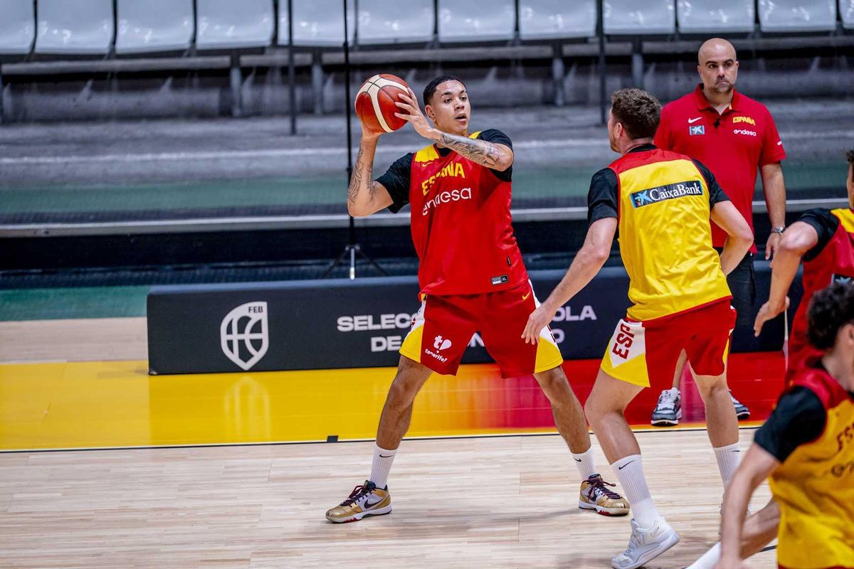 Isaac Nogués ya trabajó con la selección este martes en el Olímpic